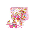 Juguetes de regalo Pretend Play Set juguete pastel de cumpleaños para niña (h0001200)